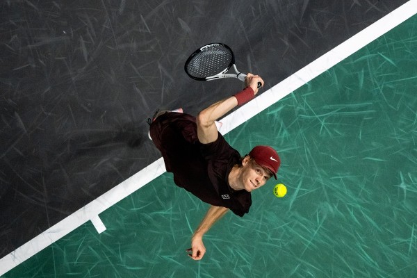 冼拿力戰晉級。©AFP