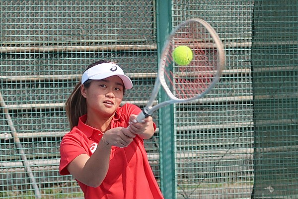 王康怡首圈將鬥外圍賽晉級球手。@Now Sports