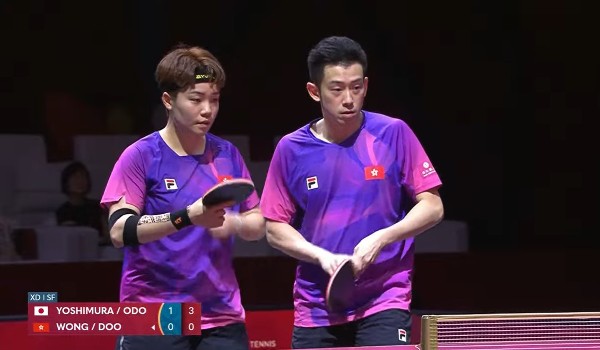 黃杜配負日本新組合 世錦賽4度摘銅