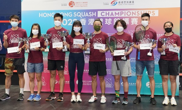 香港壁球錦標賽煞科 劉子均何子樂首奪冠軍